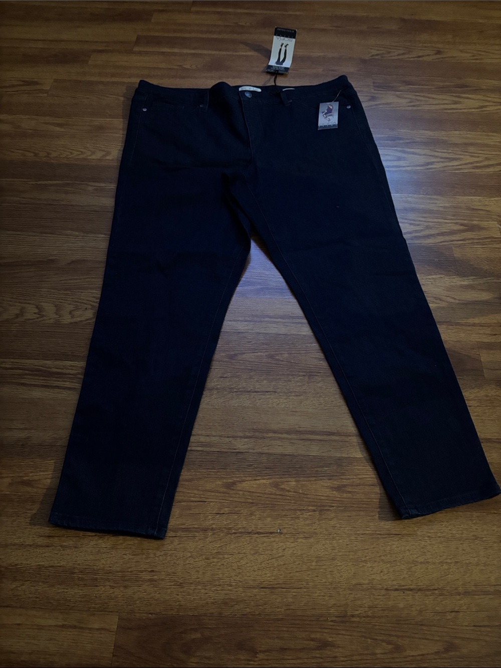 sofia by sofia vergara Navy Ankle-Length Stretch Jeans